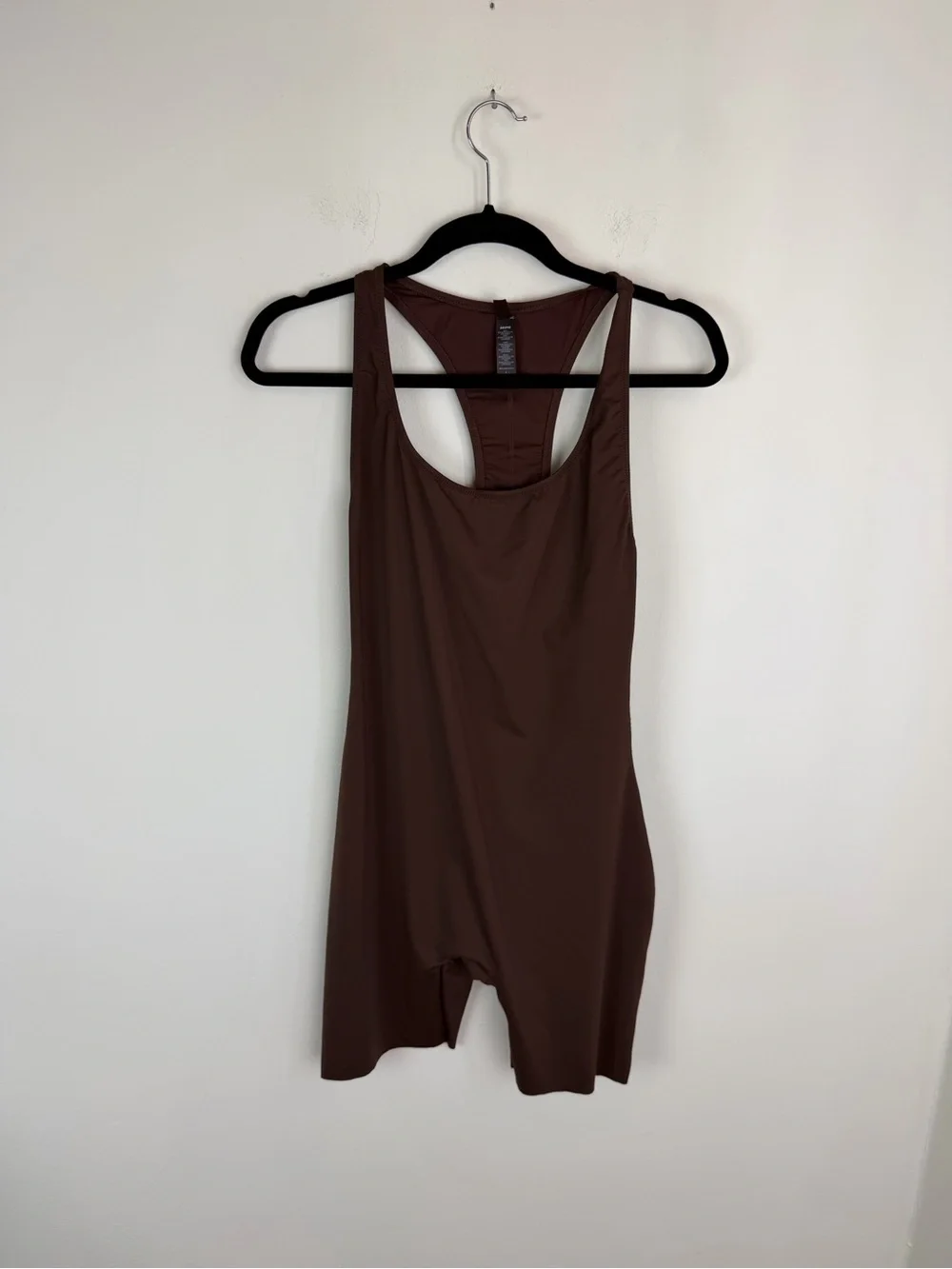 SKIMS Cycle Suit One Piece Swim Suit - Coco Size L